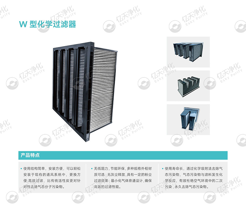 化學(xué)過濾器：精準(zhǔn)凈化氣態(tài)污染物