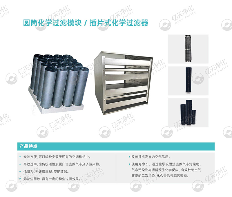 化學(xué)過濾器：精準(zhǔn)凈化氣態(tài)污染物